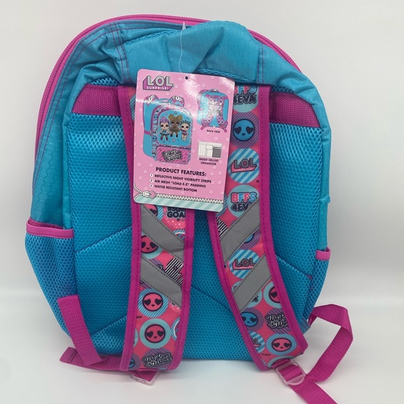 LOL Surprise! 3 Pocket Backpack "BBs Run the World - Picture 4 of 6